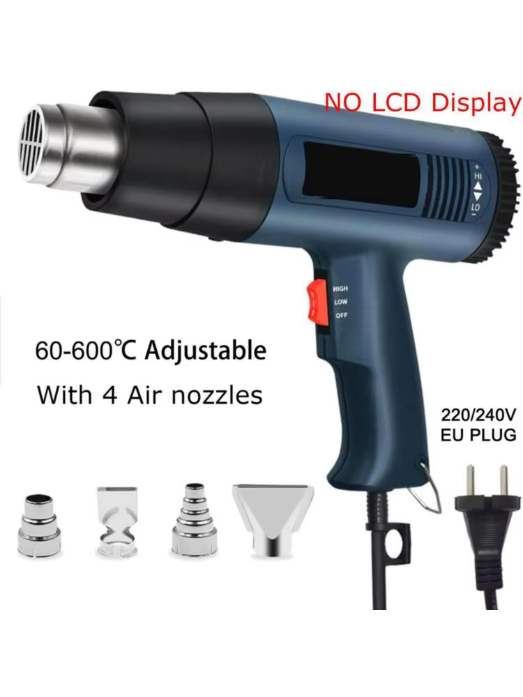 Heat Gun Paint Strip - Pistolet thermique professionnel 2000W avec température