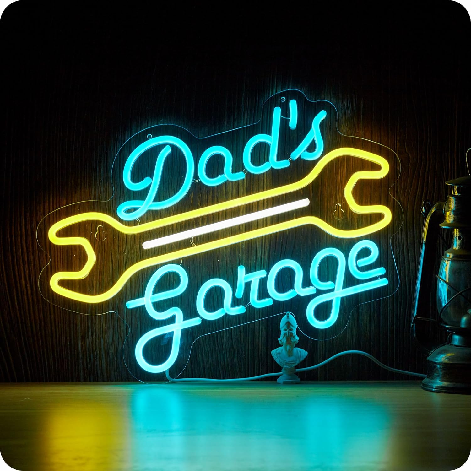 Auto Repair Shop Signs - Enseigne néon LED pour garage, décoration