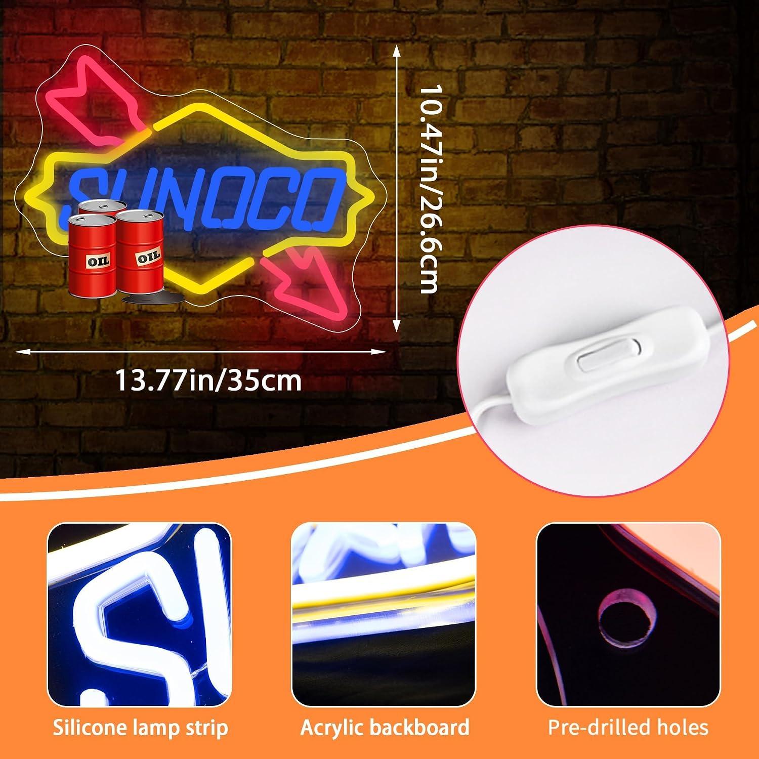 Enseigne néon LED USB à intens - Auto Repair Shop Signs avis et prix